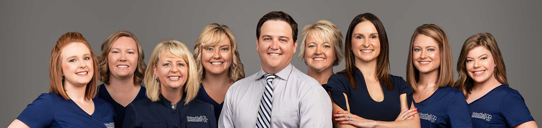 Westfall Orthodontics team photo